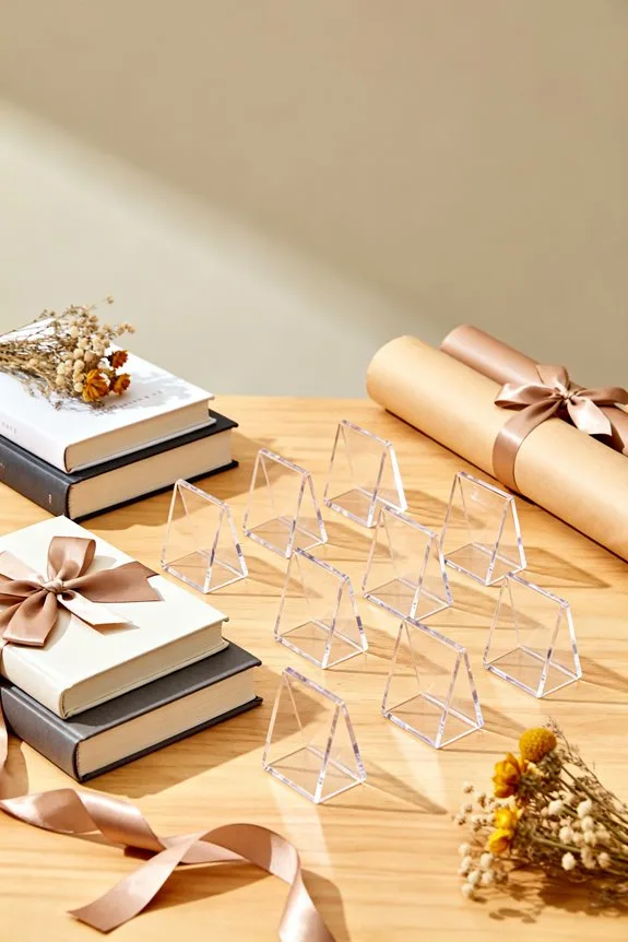 acrylic stands for reading