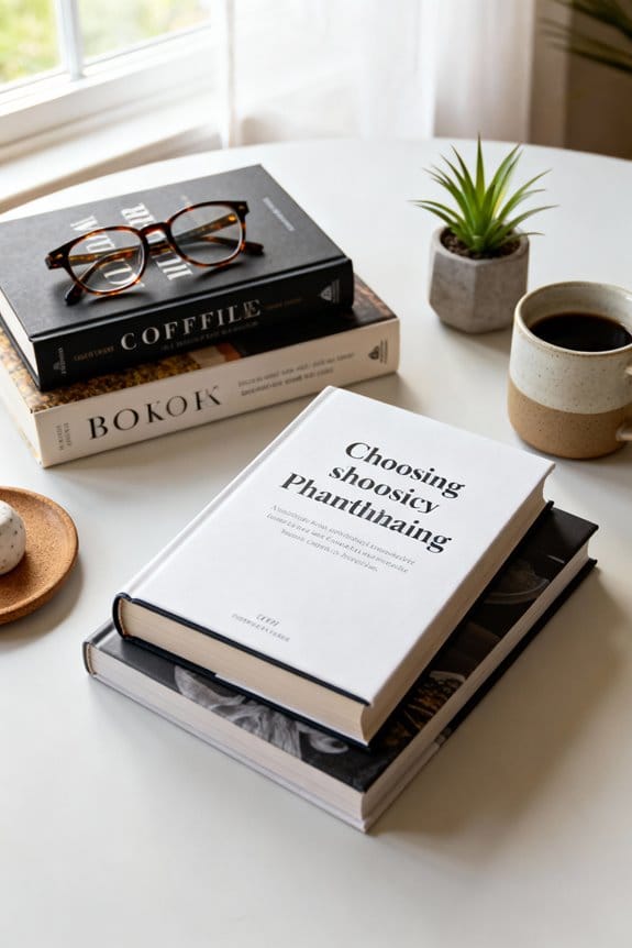 choosing captivating coffee table books