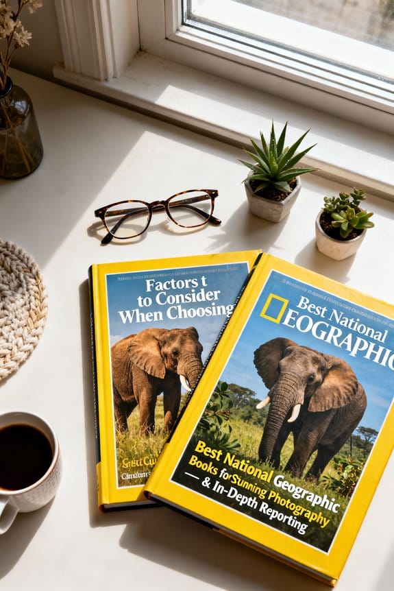 choosing national geographic books
