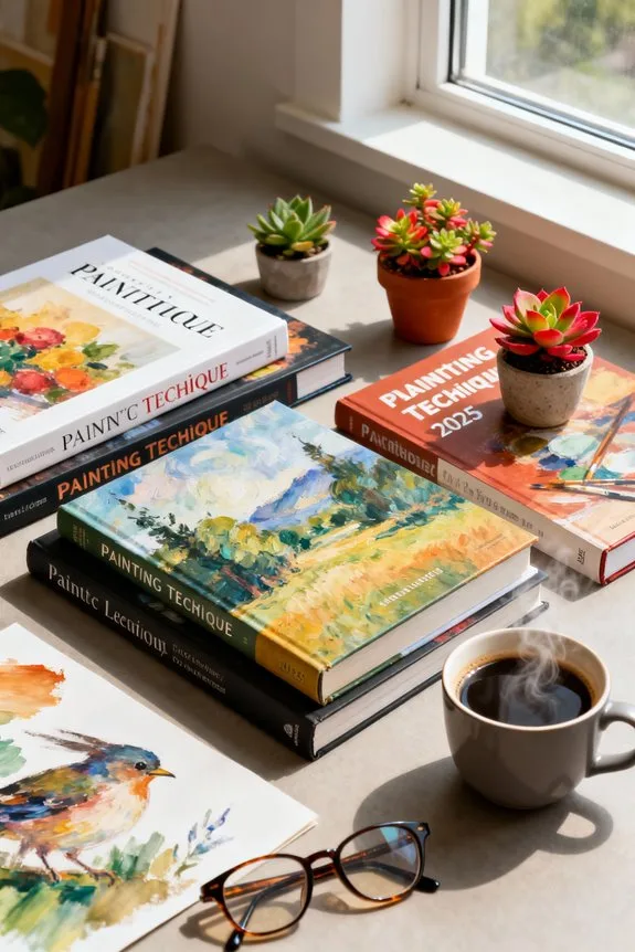 choosing painting technique books