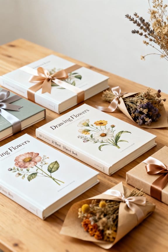 drawing flowers inspiration books