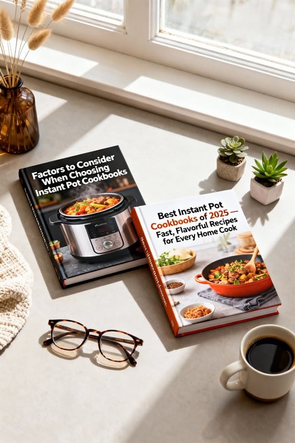 instant pot cookbook selection tips