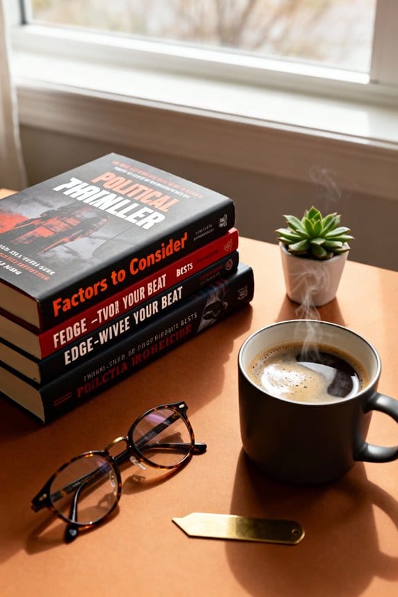 political thriller selection criteria
