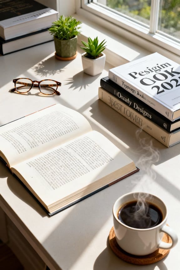 typography book selection factors