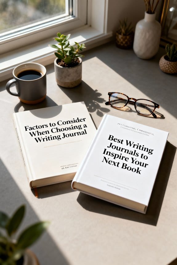 writing journal selection factors